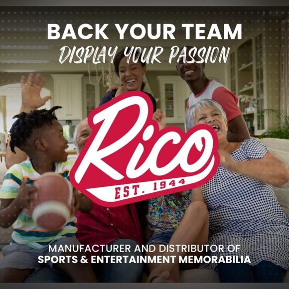 Rico Industries NFL Laser Engraved Bill-fold Wallet,Slim Design NWOT - Picture 5 of 12